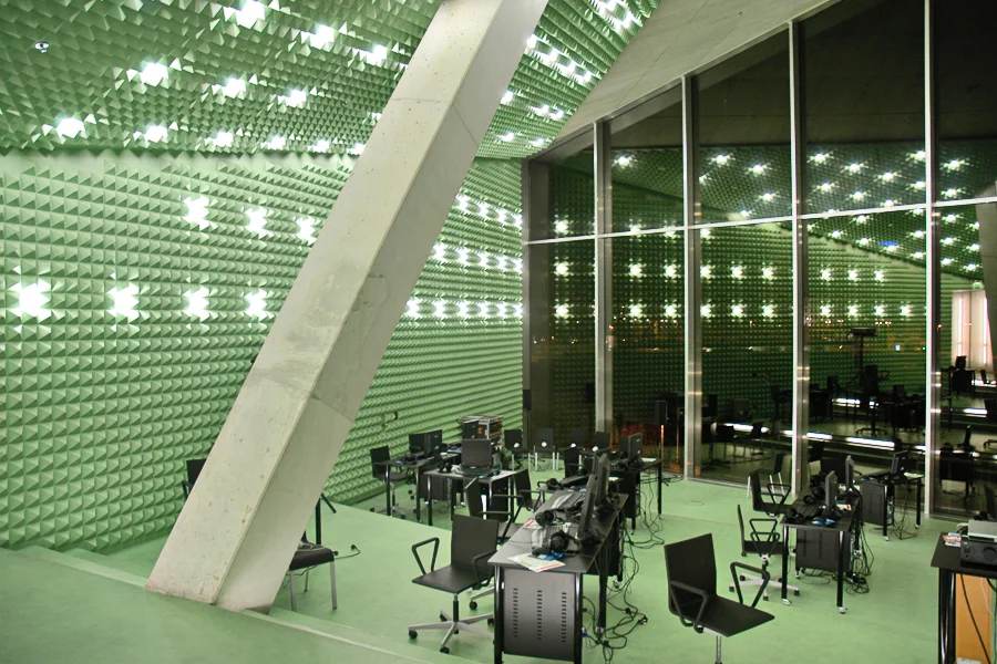 không gian làm việc Casa da Musica
